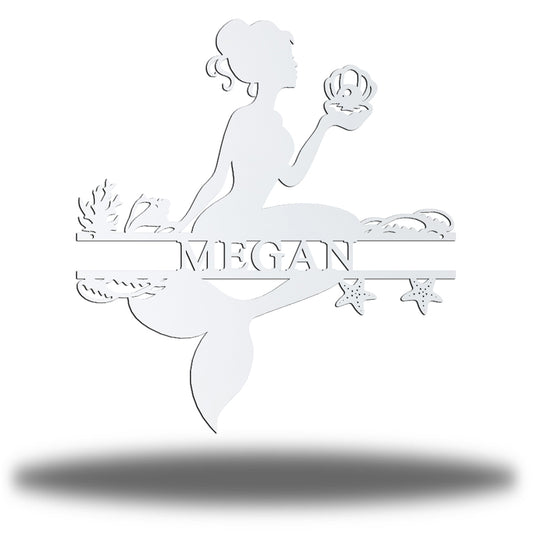 Riverside Designs-Mermaid Monogram-Metal Wall Art Décor