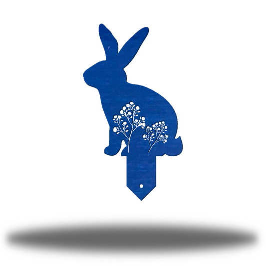 Riverside Designs-Rabbit Garden Stake 2-Metal Wall Art Décor
