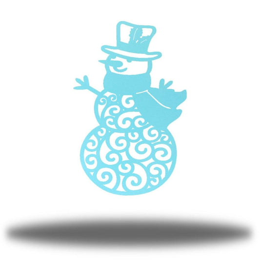 Riverside Designs-Snowman-Metal Wall Art Décor