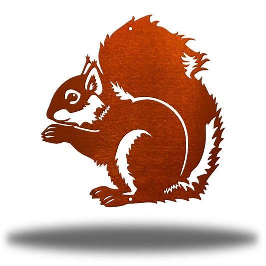 Riverside Designs-Squirrel-Metal Wall Art Décor