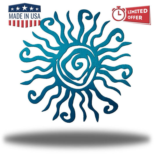 Riverside Designs-Wacky Sun-Metal Wall Art Décor