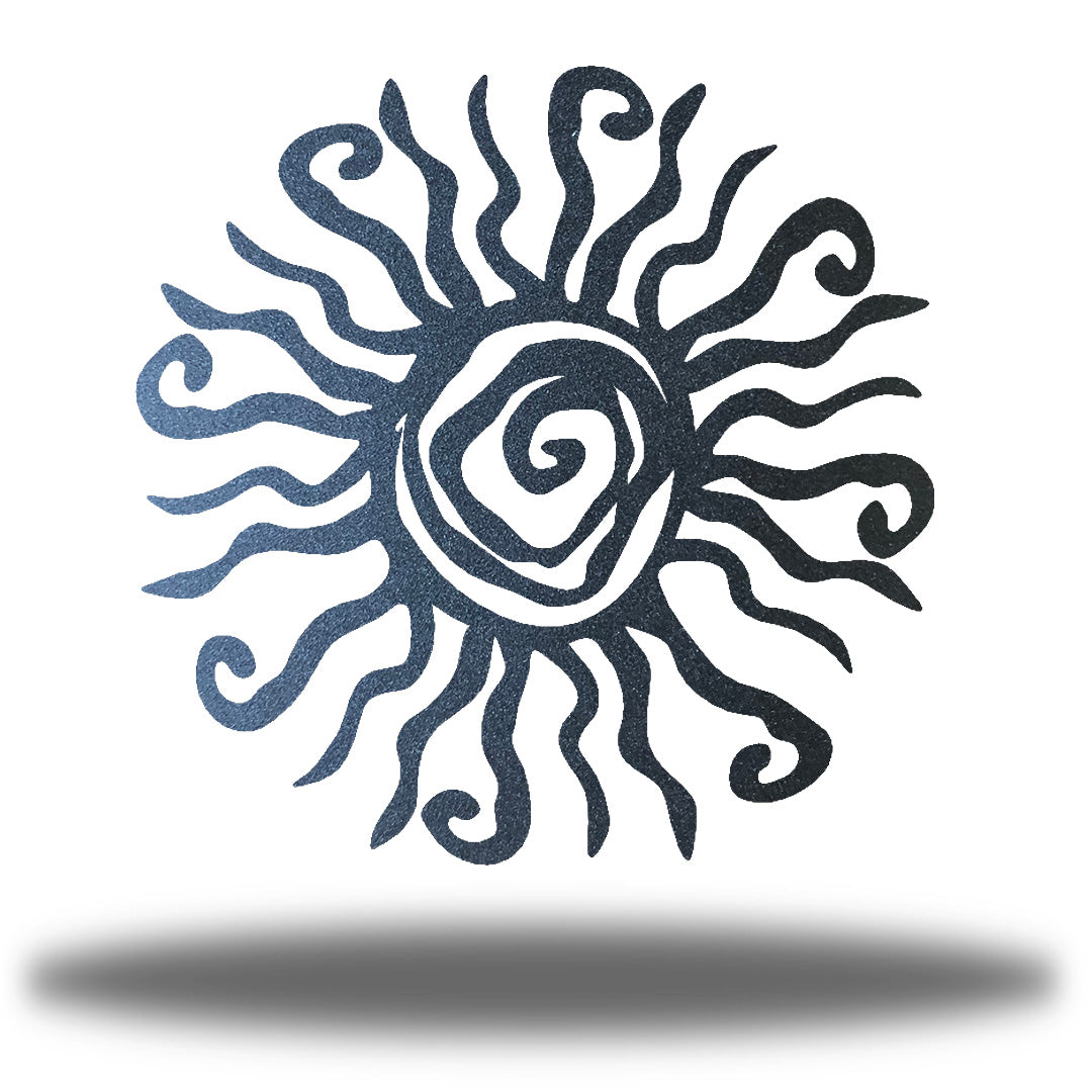 Riverside Designs Wacky Sun Metal Wall Art Unique Outdoor/Indoor Décor