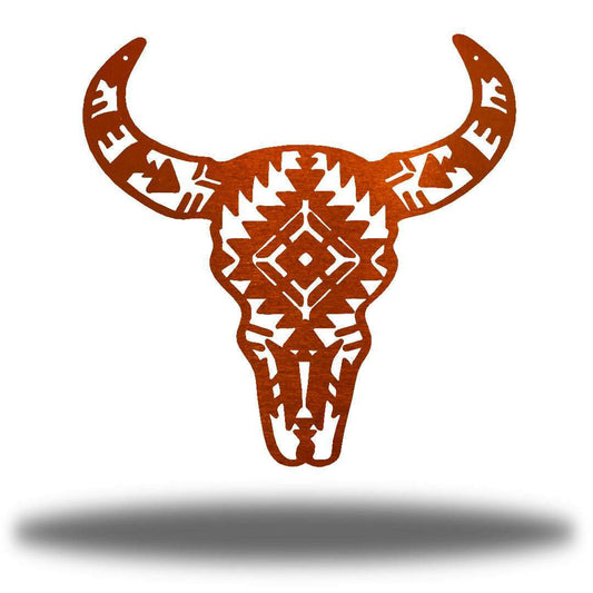 Riverside Designs-Cow Skull-Metal Wall Art Décor