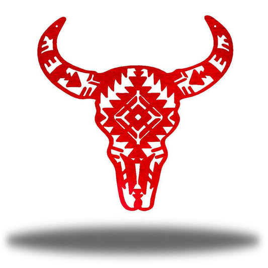 Riverside Designs-Cow Skull-Metal Wall Art Décor