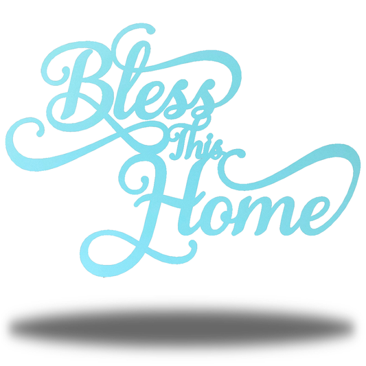 Riverside Designs-Bless This Home-Metal Wall Art Décor