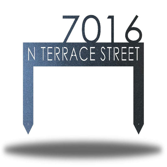 Riverside Designs-Classic Address Stake-Metal Wall Art Décor