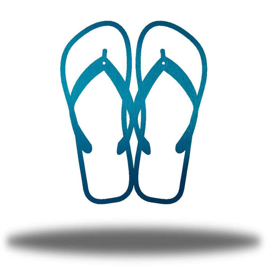Riverside Designs-Flip Flops-Metal Wall Art Décor