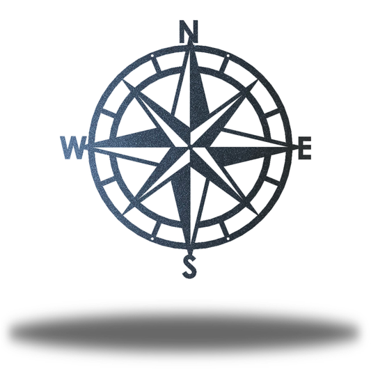 Riverside Designs-Nautical Compass-Metal Wall Art Décor