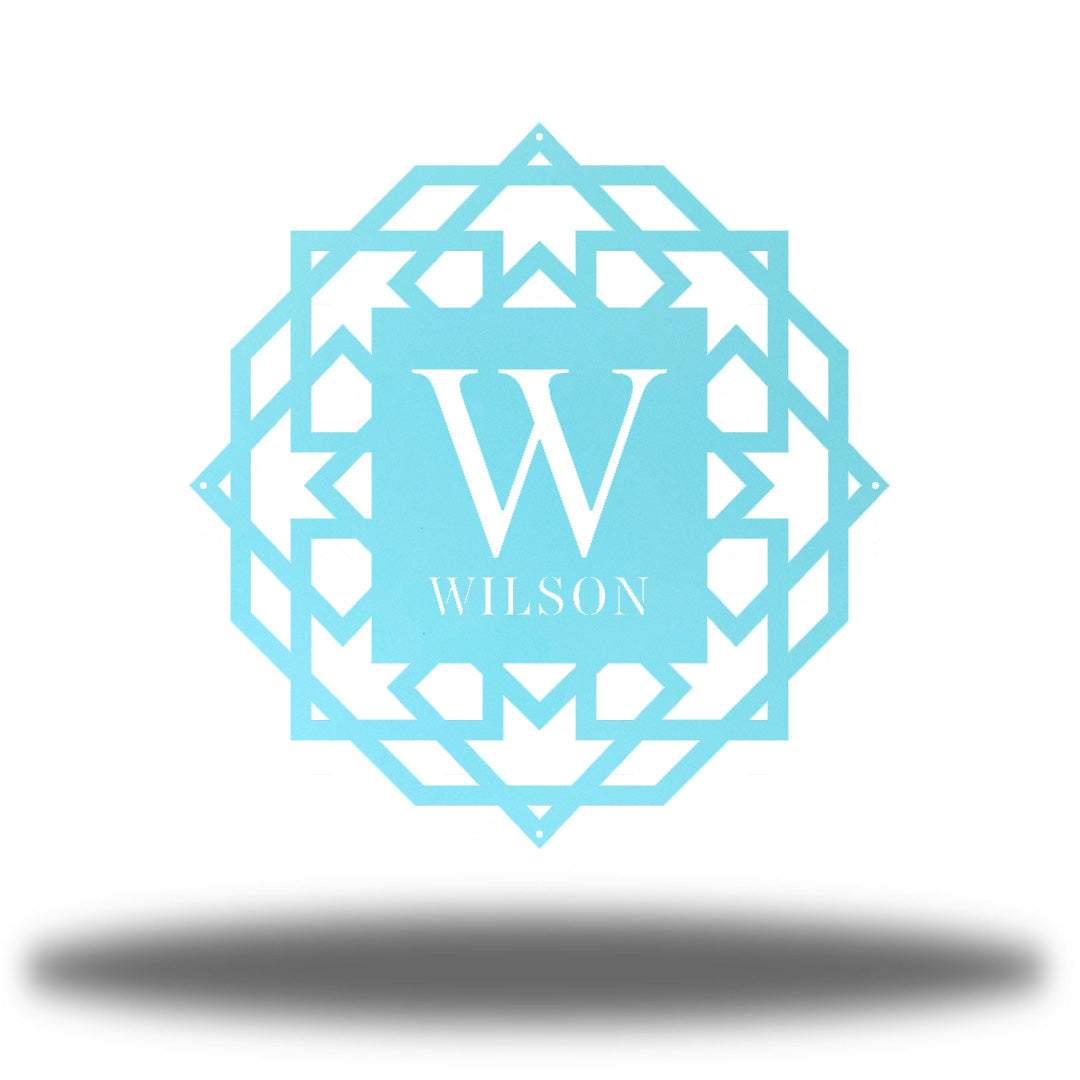 Riverside Designs-Abstract Monogram-Metal Wall Art Décor