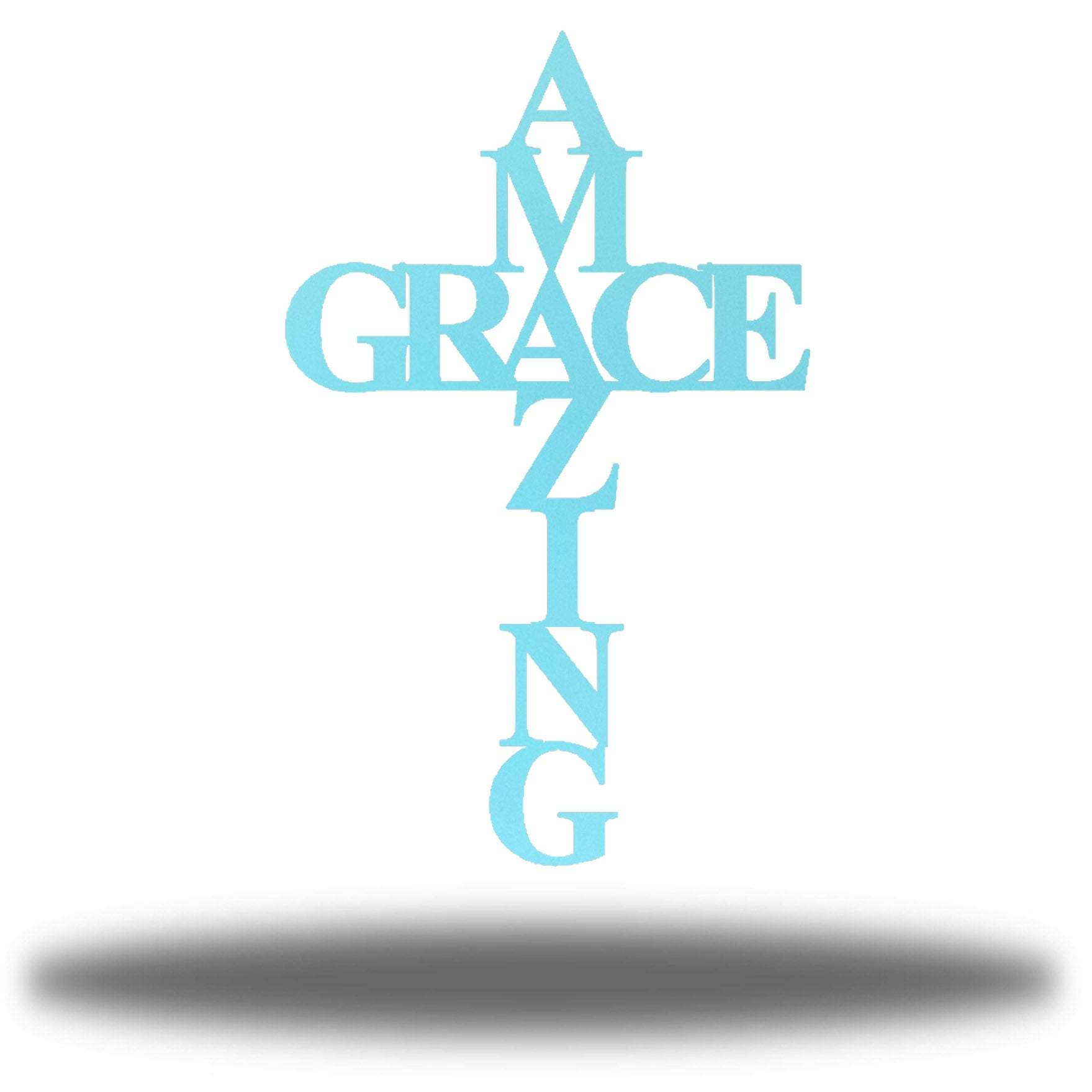 Riverside Designs-Amazing Grace Cross(CLEARANCE)-Metal Wall Art Décor