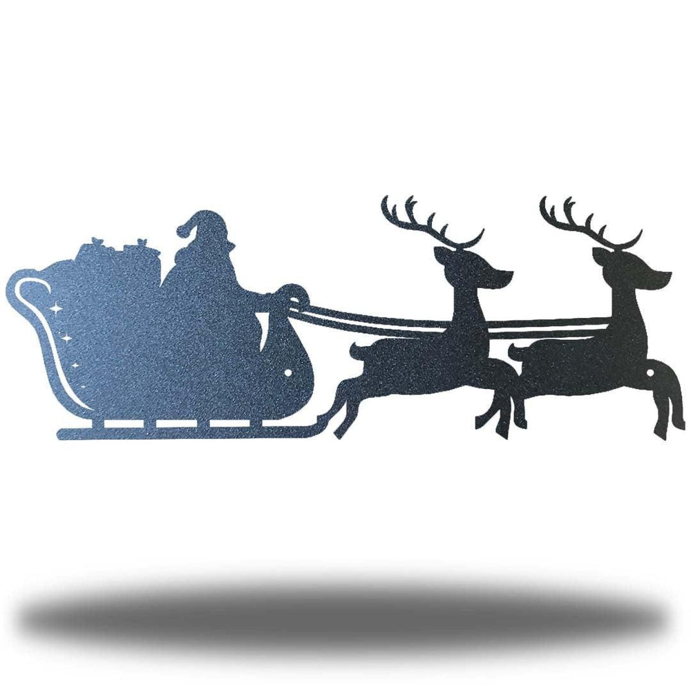 Riverside Designs-Christmas Sleigh-Metal Wall Art Décor