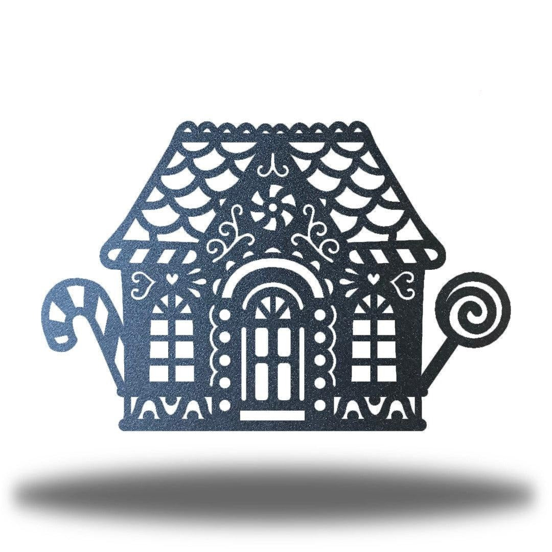 Riverside Designs-Gingerbread House-Metal Wall Art Décor