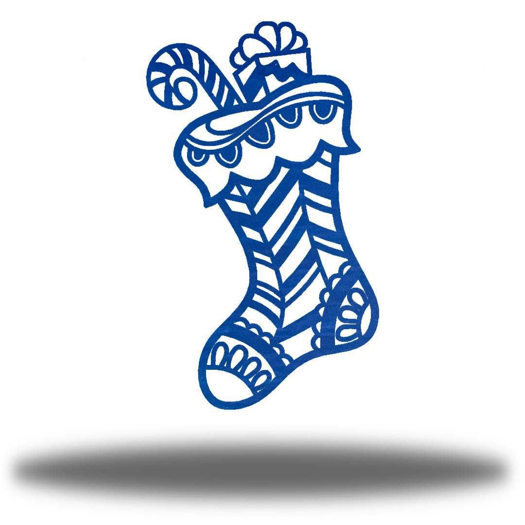 Riverside Designs-Christmas Stocking-Metal Wall Art Décor