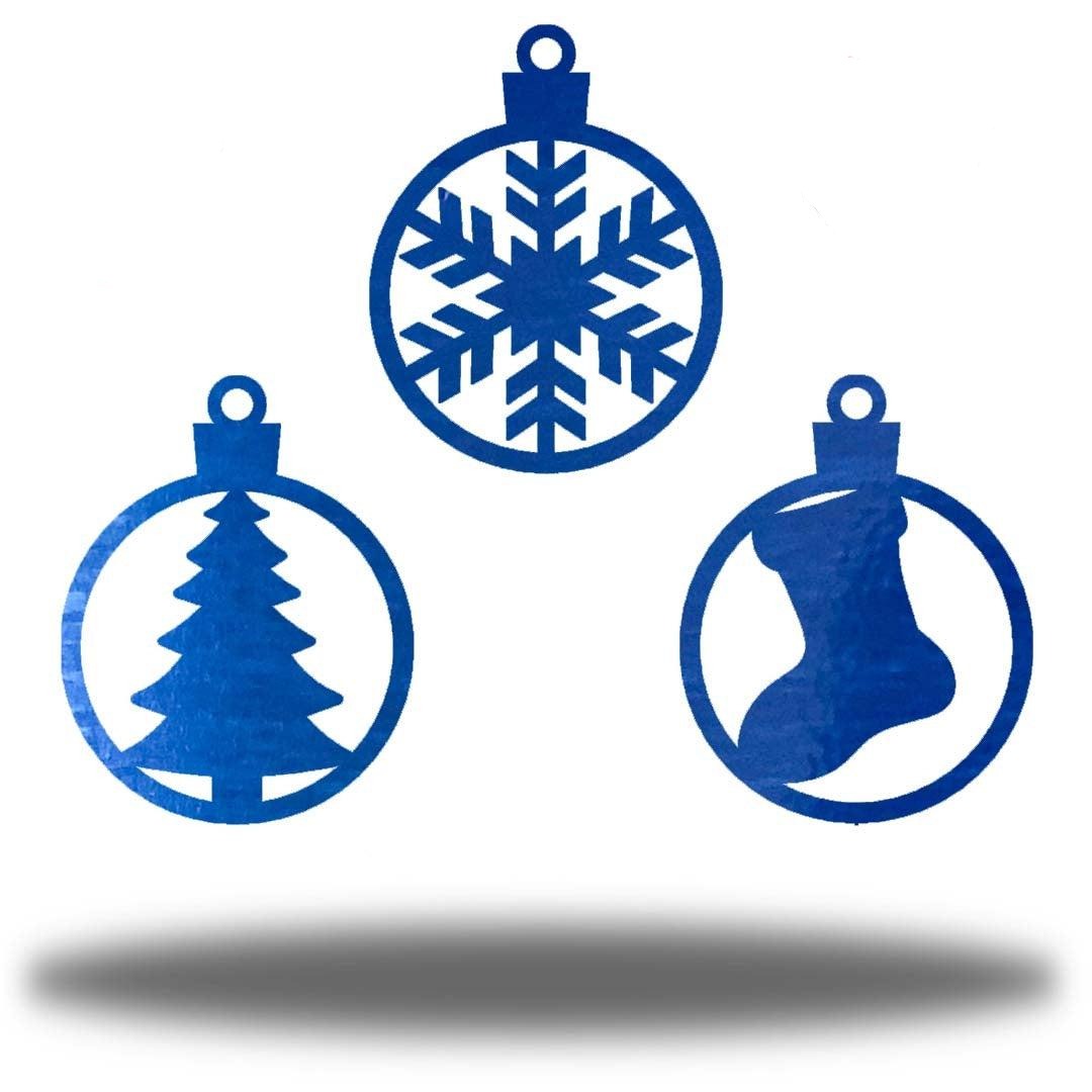 Riverside Designs-Christmas Ornament Bundle-Metal Wall Art Décor