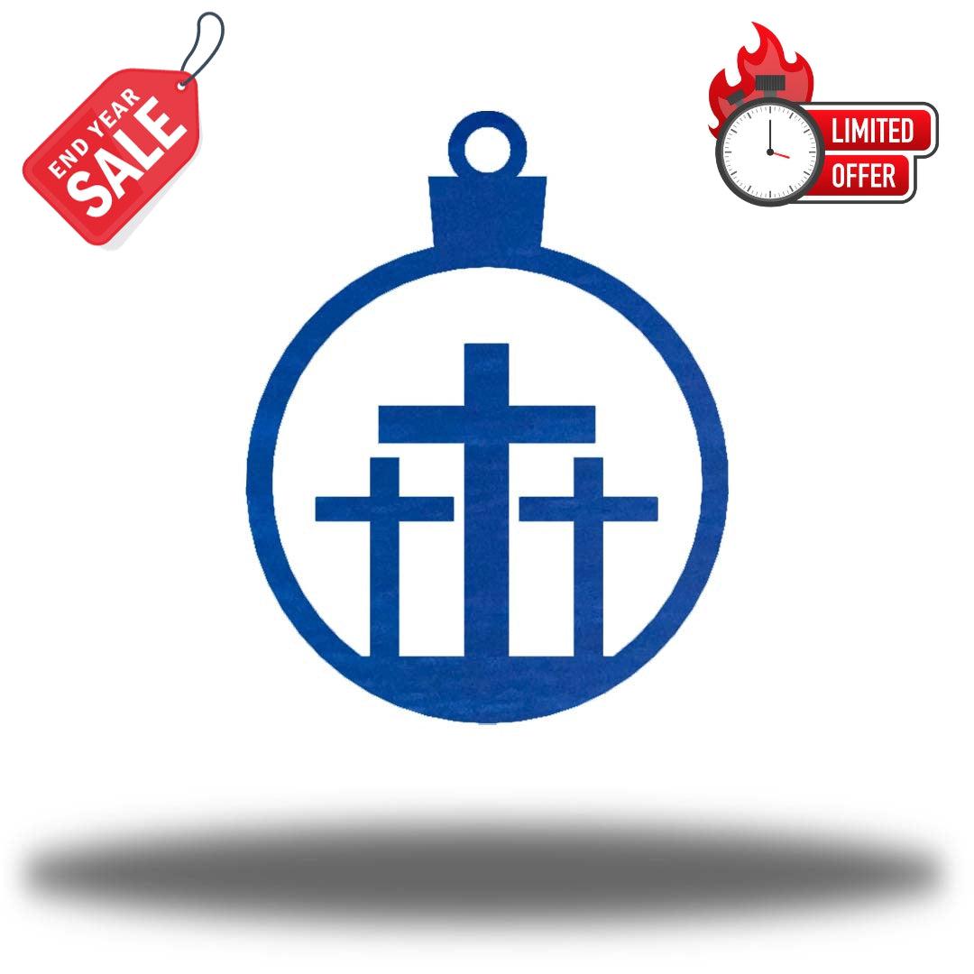 Riverside Designs-3 Crosses Ornament-Metal Wall Art Décor