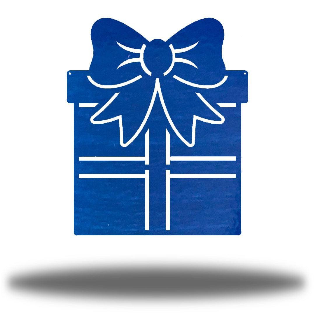 Riverside Designs-Classic Christmas Present-Metal Wall Art Décor