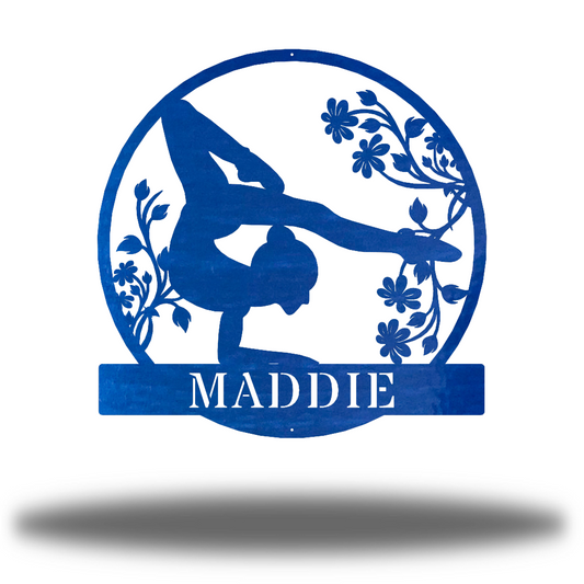 Riverside Designs-Ballerina Monogram-Metal Wall Art Décor