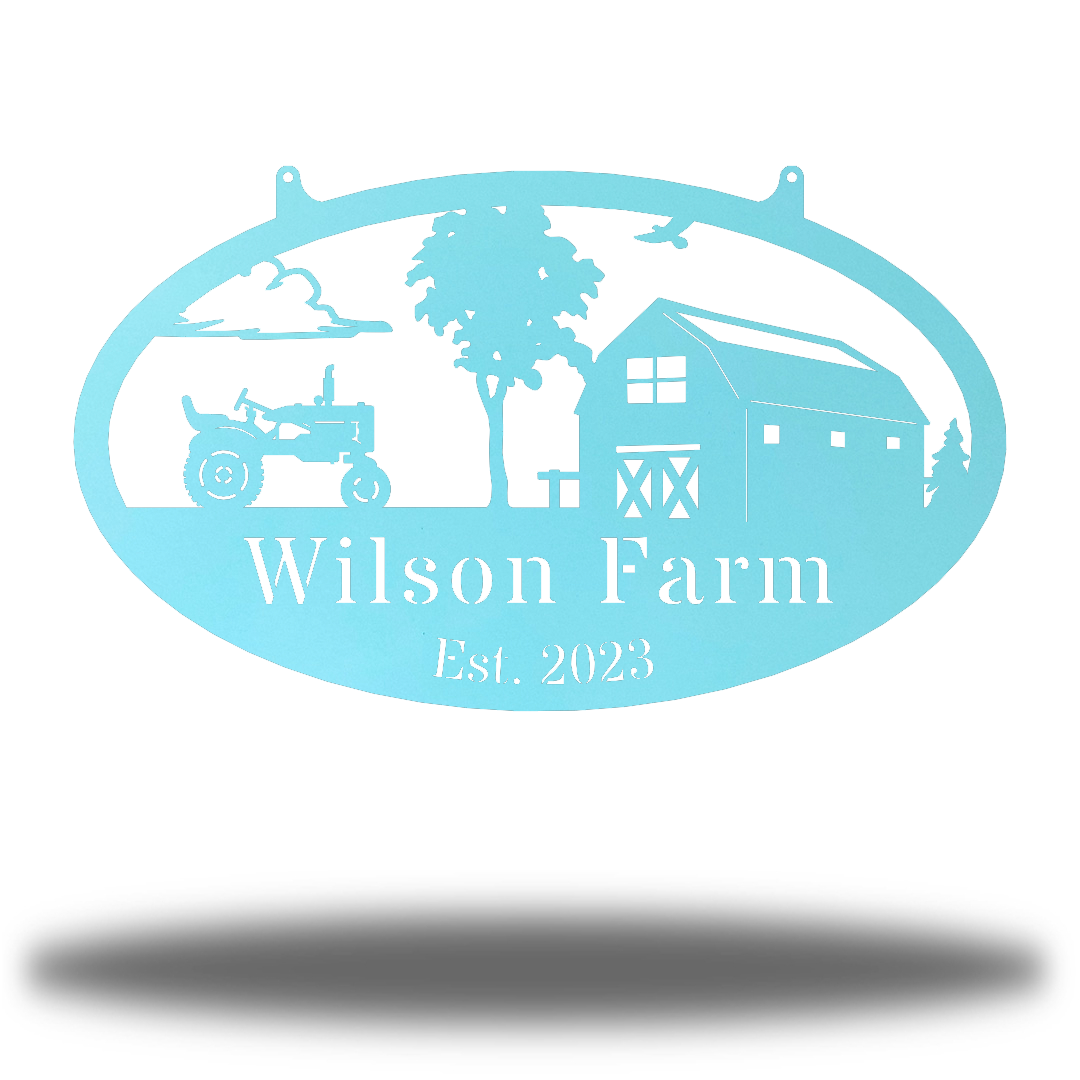 Riverside Designs-Barn Monogram-Metal Wall Art Décor