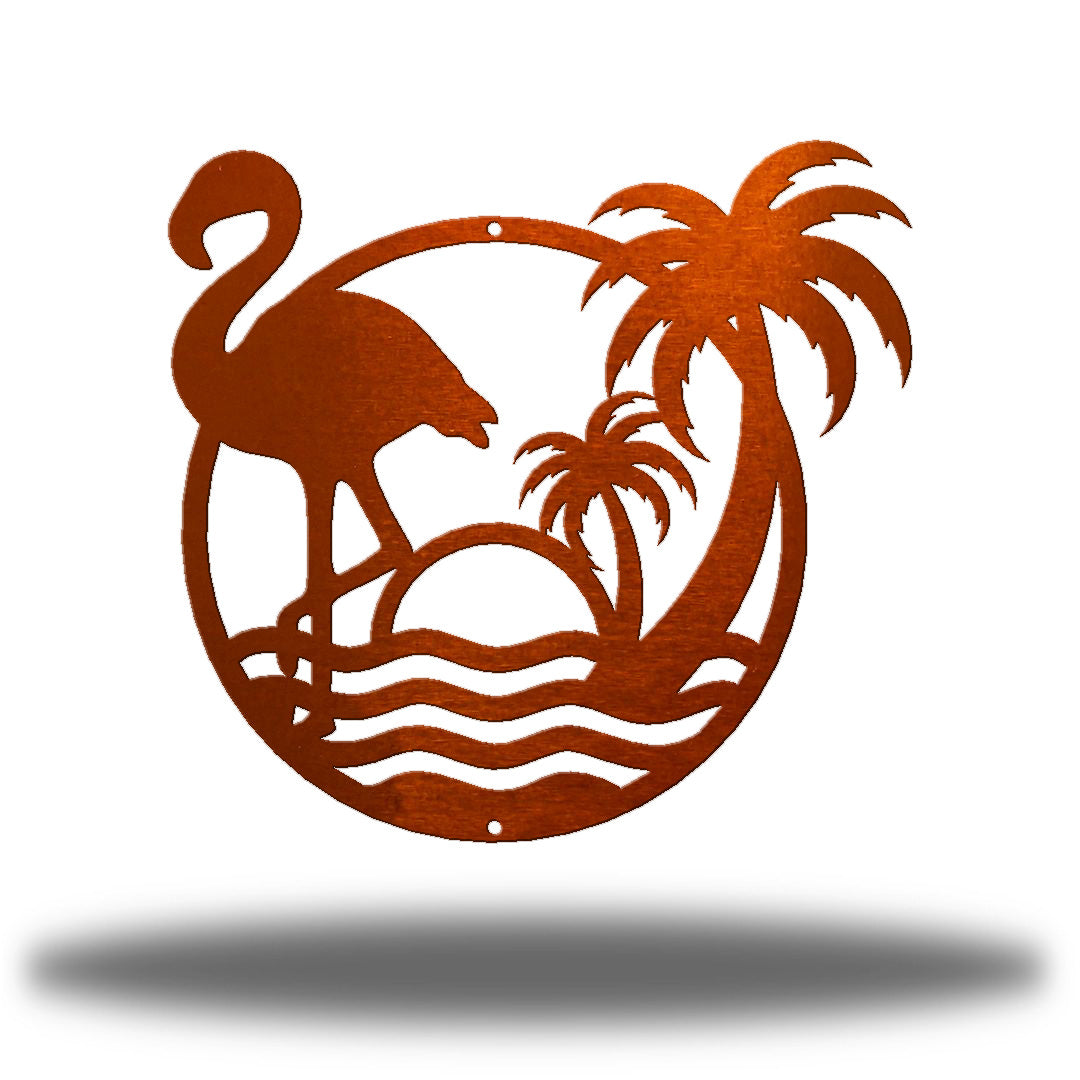 Beach Flamingo