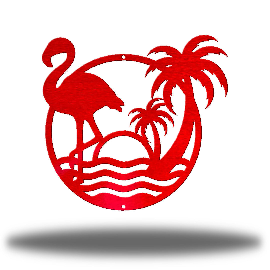 Beach Flamingo