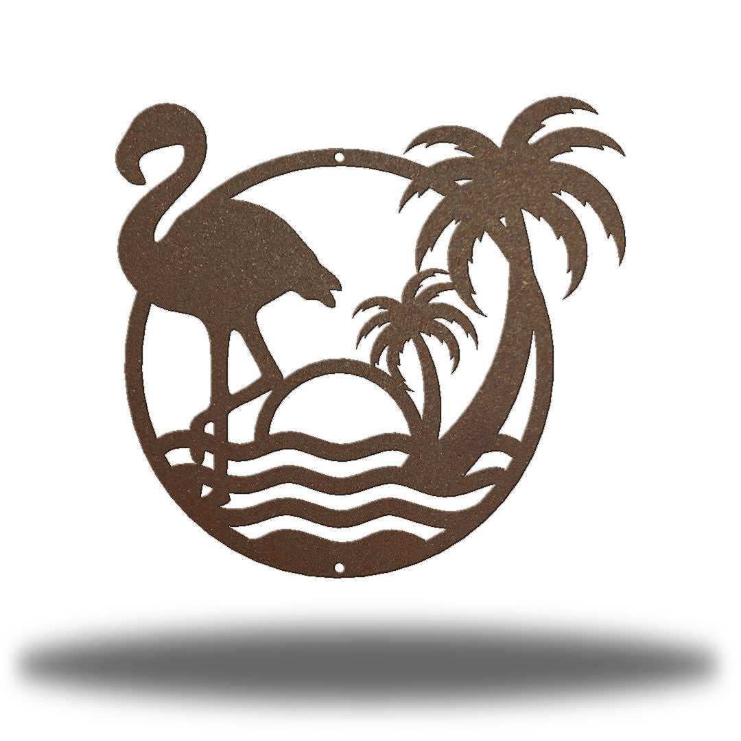 Beach Flamingo