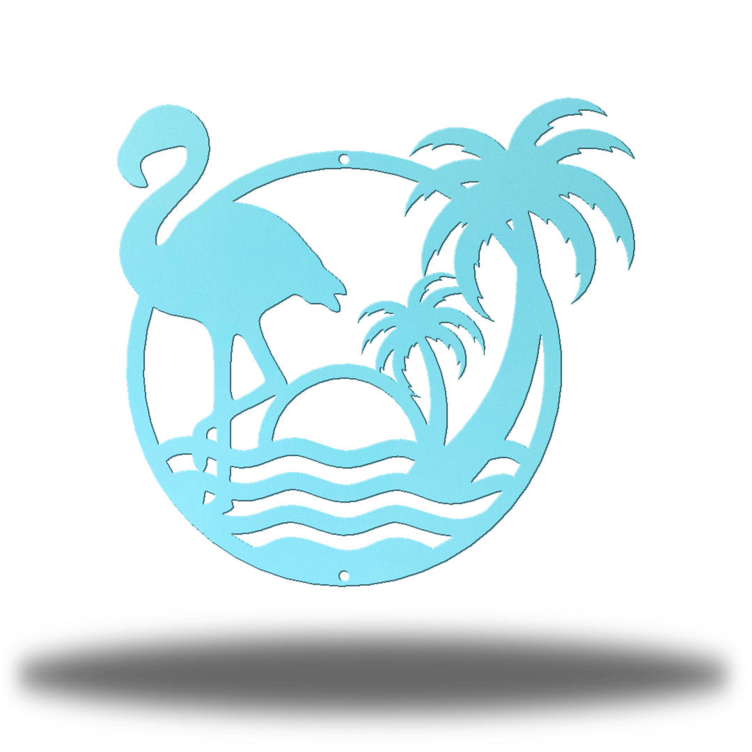 Beach Flamingo
