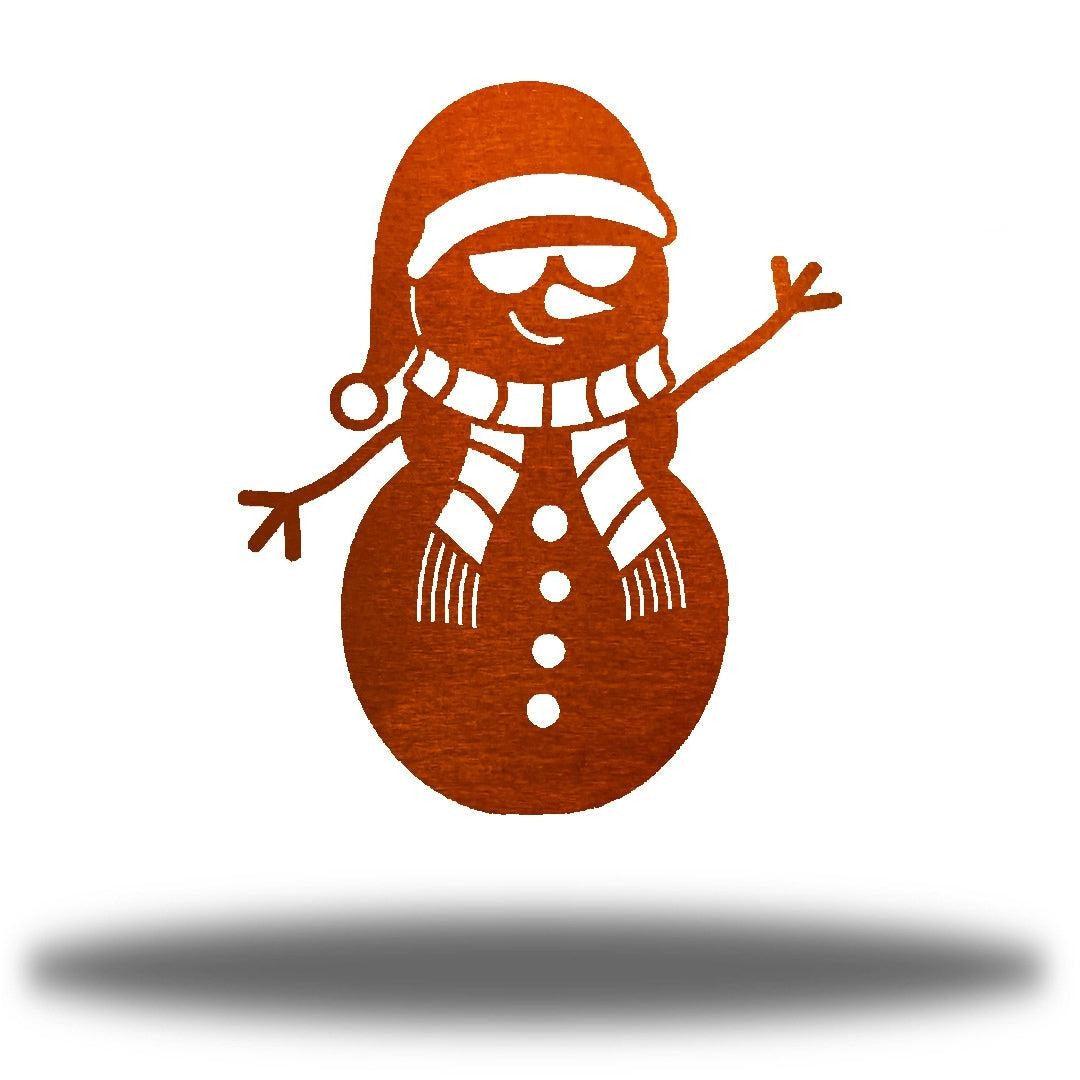 Riverside Designs-Santa Snowman-Metal Wall Art Décor