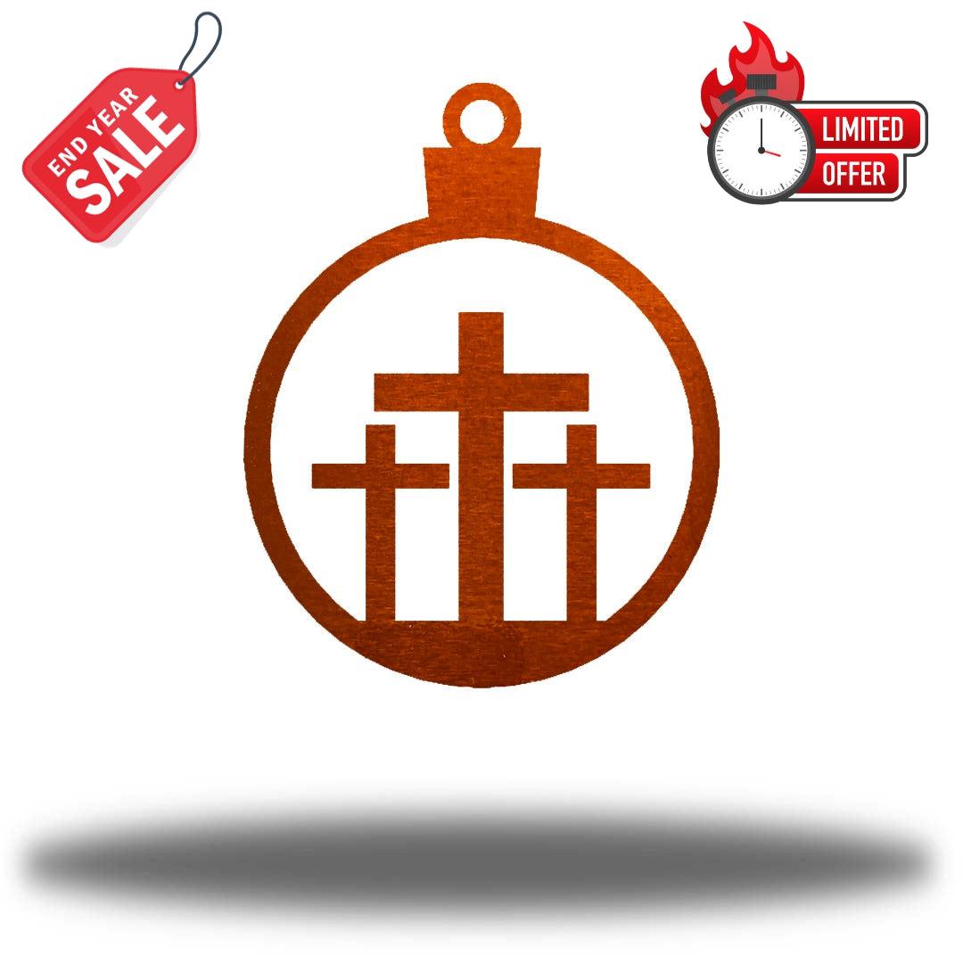 Riverside Designs-3 Crosses Ornament-Metal Wall Art Décor