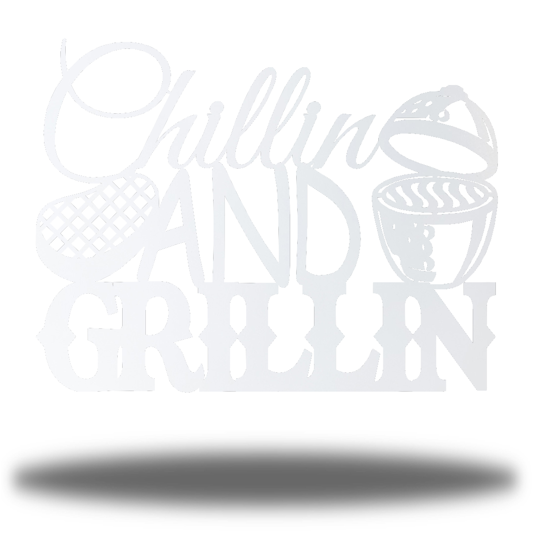 Riverside Designs-Chillin and Grillin-Metal Wall Art Décor