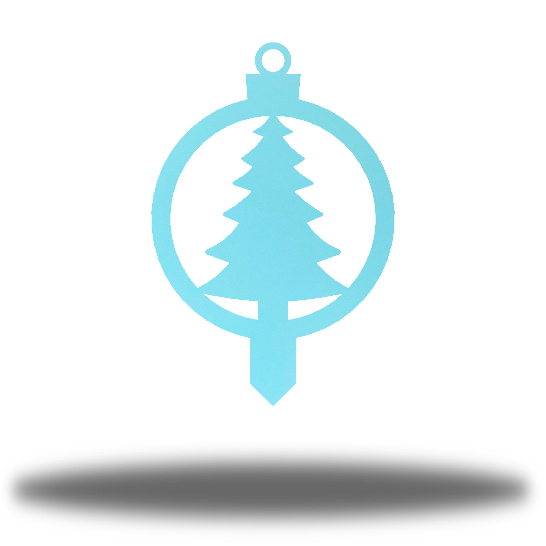 Riverside Designs-Christmas Tree Ornament Stake-Metal Wall Art Décor
