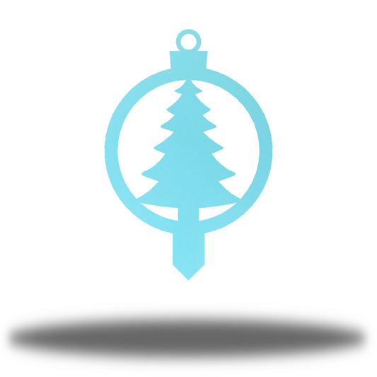 Riverside Designs-Christmas Tree Ornament Stake-Metal Wall Art Décor