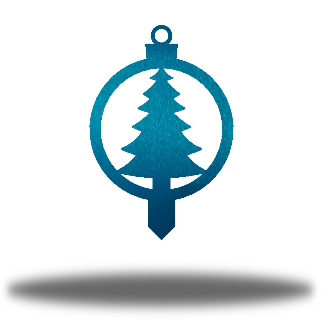 Riverside Designs-Christmas Tree Ornament Stake-Metal Wall Art Décor