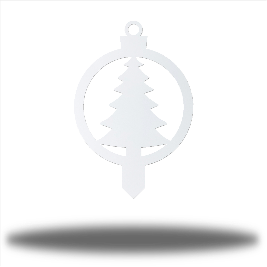 Riverside Designs-Christmas Tree Ornament Stake-Metal Wall Art Décor