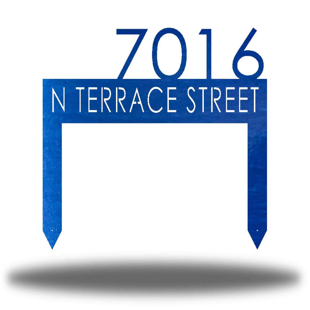 Riverside Designs-Classic Address Stake-Metal Wall Art Décor