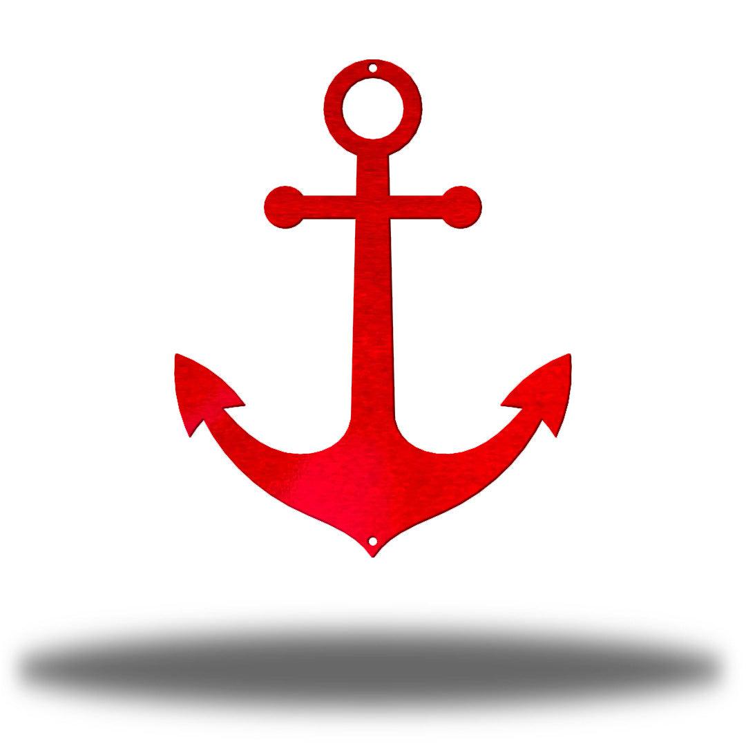 Riverside Designs-Coastal Anchor-Metal Wall Art Décor