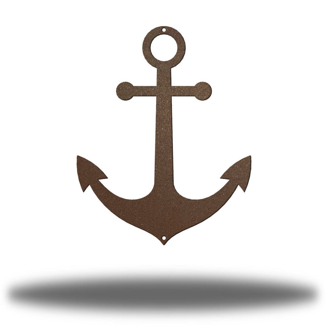 Riverside Designs-Coastal Anchor-Metal Wall Art Décor