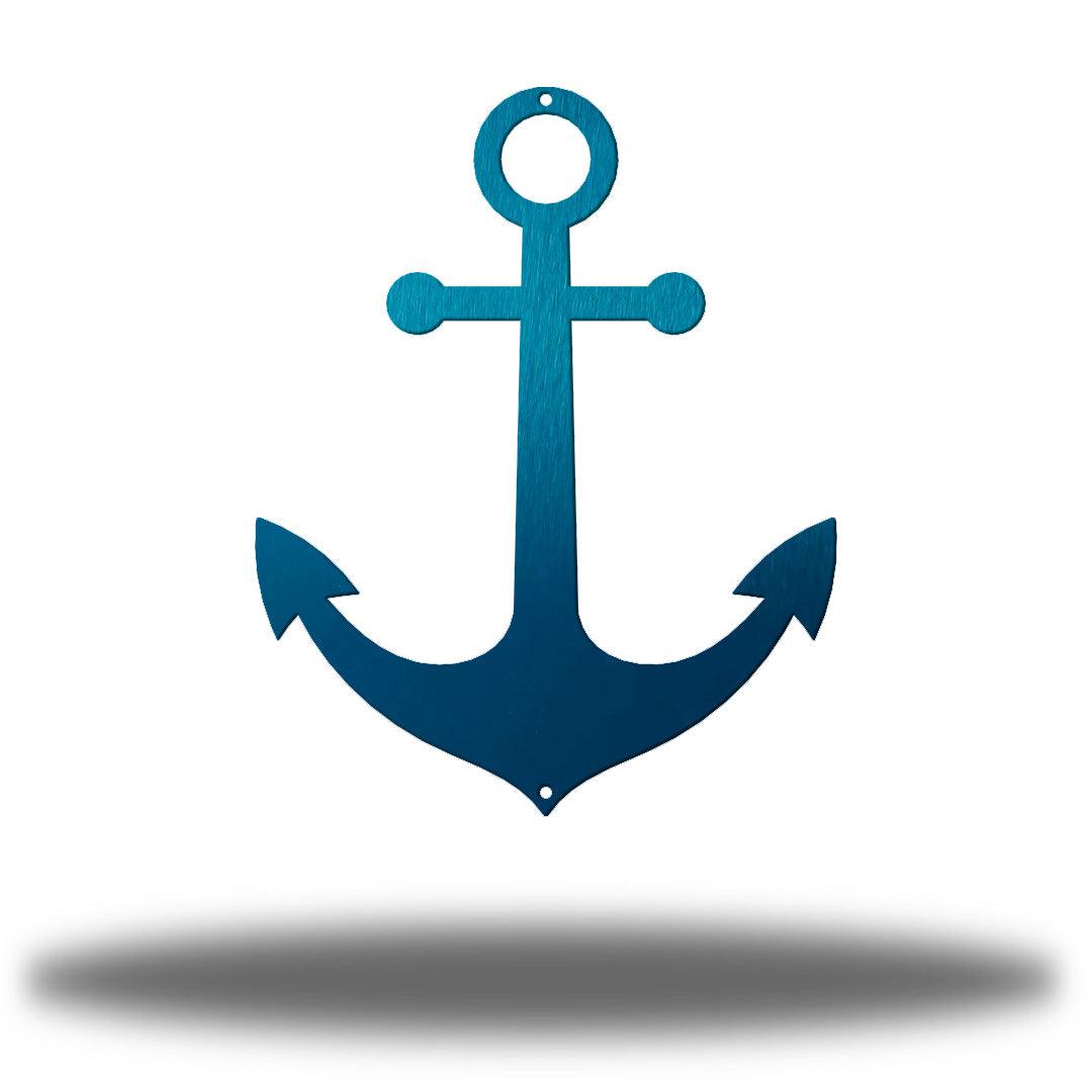 Riverside Designs-Coastal Anchor-Metal Wall Art Décor