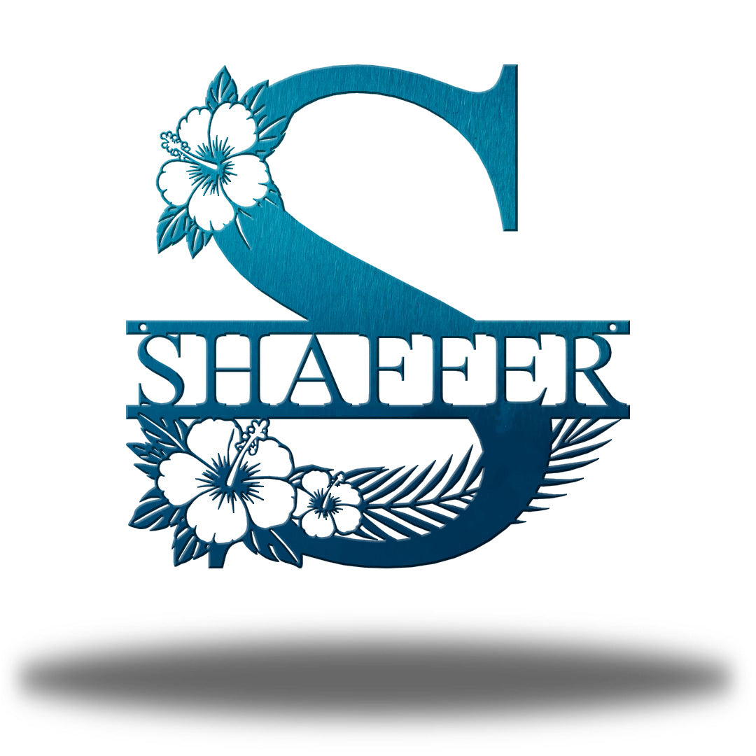 Coastal Split Letter Monogram
