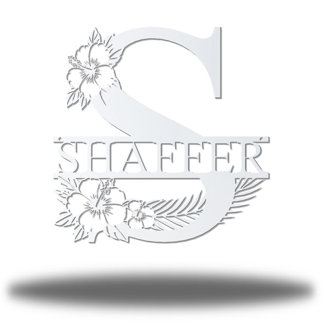 Coastal Split Letter Monogram