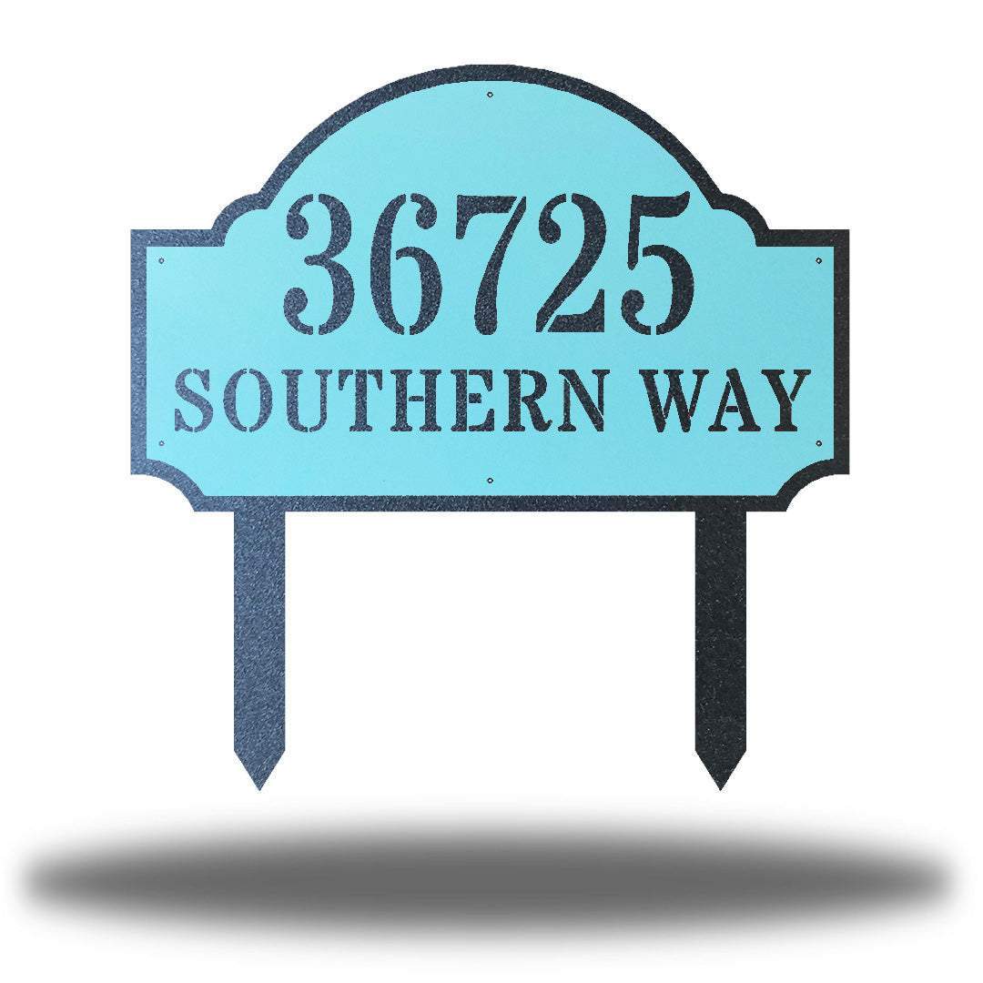 Riverside Designs-Deluxe Address Stake-Metal Wall Art Décor