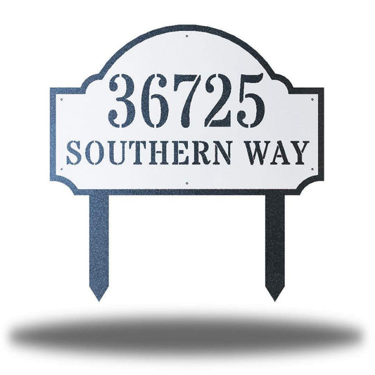 Riverside Designs-Deluxe Address Stake-Metal Wall Art Décor