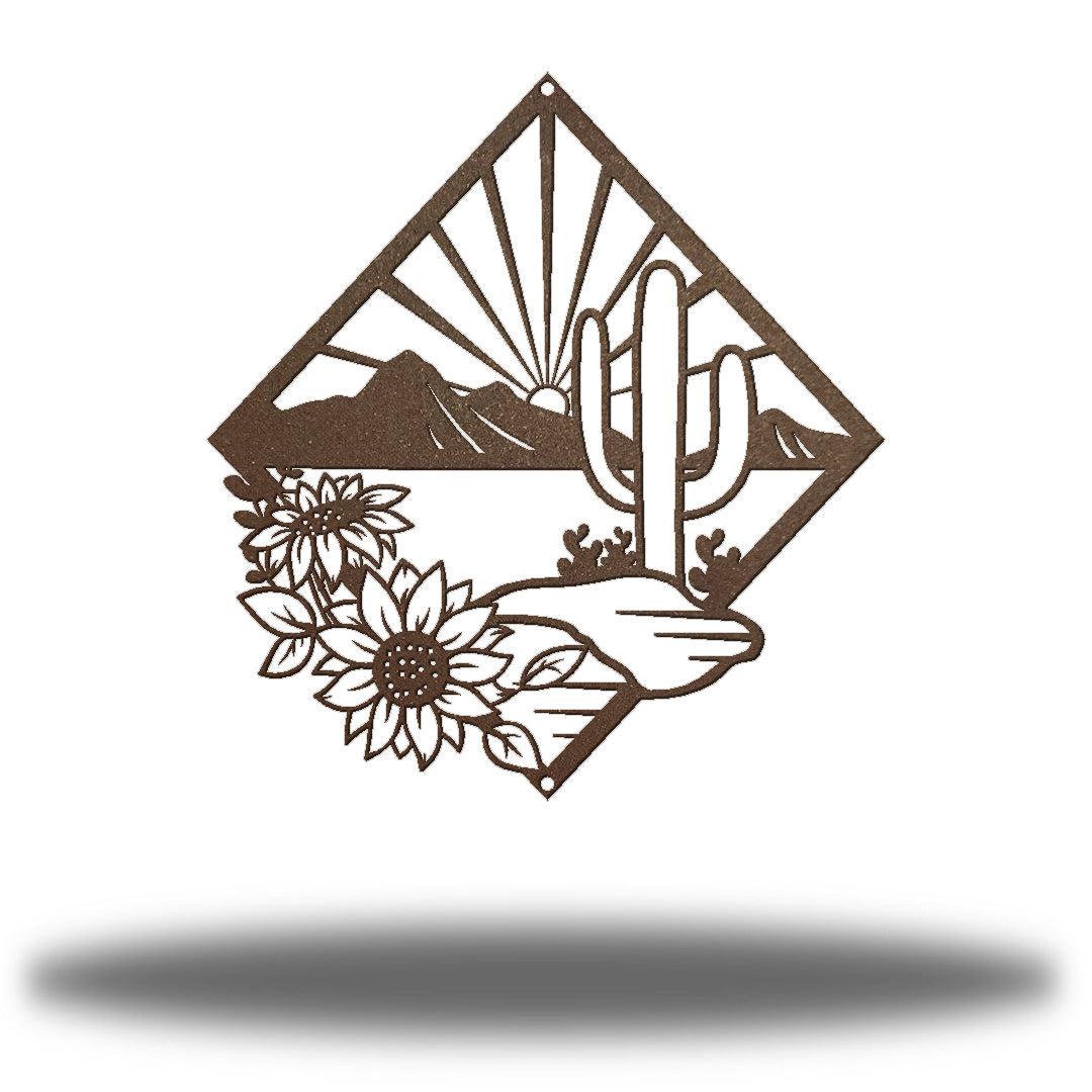 Riverside Designs-Desert Scene-Metal Wall Art Décor