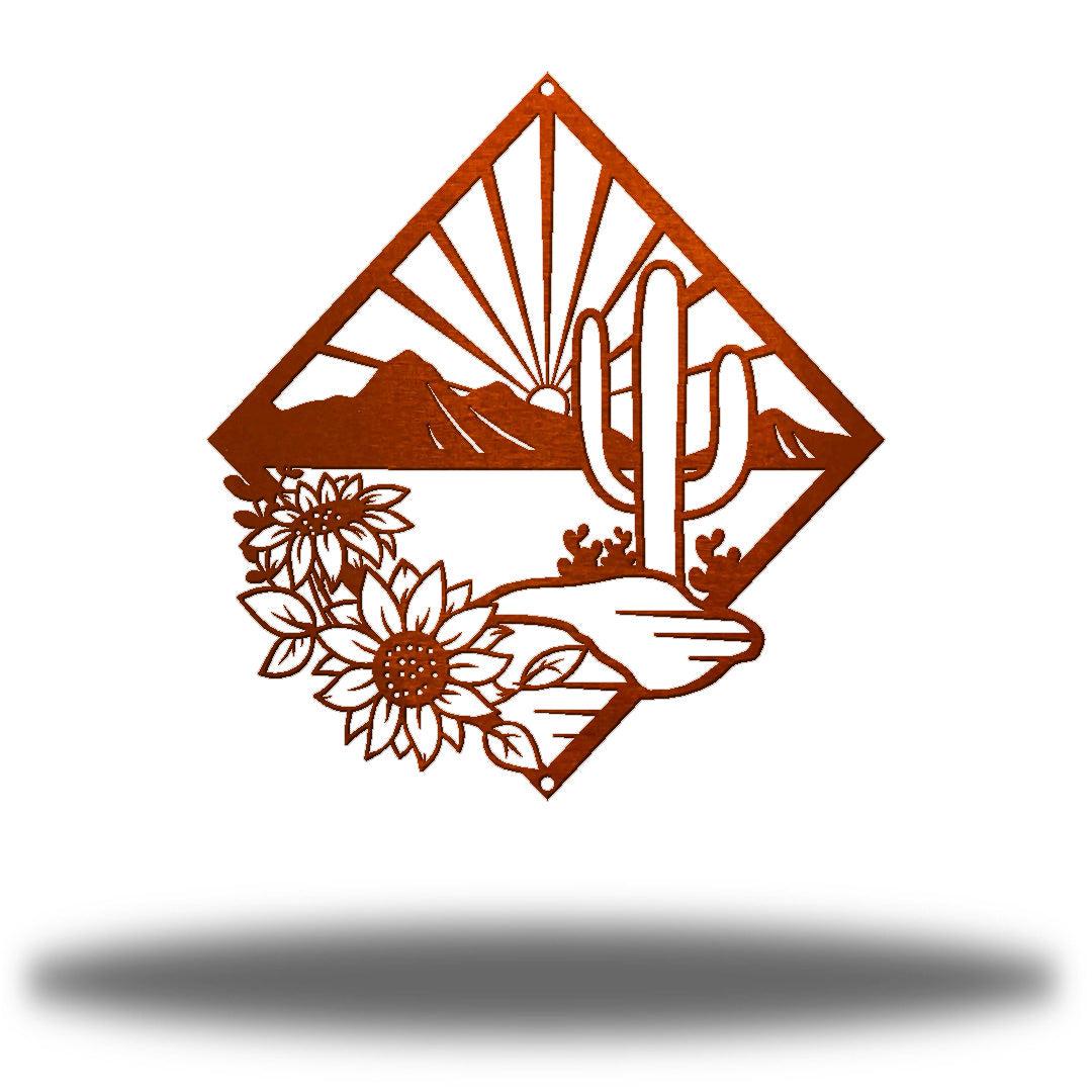 Riverside Designs-Desert Scene-Metal Wall Art Décor