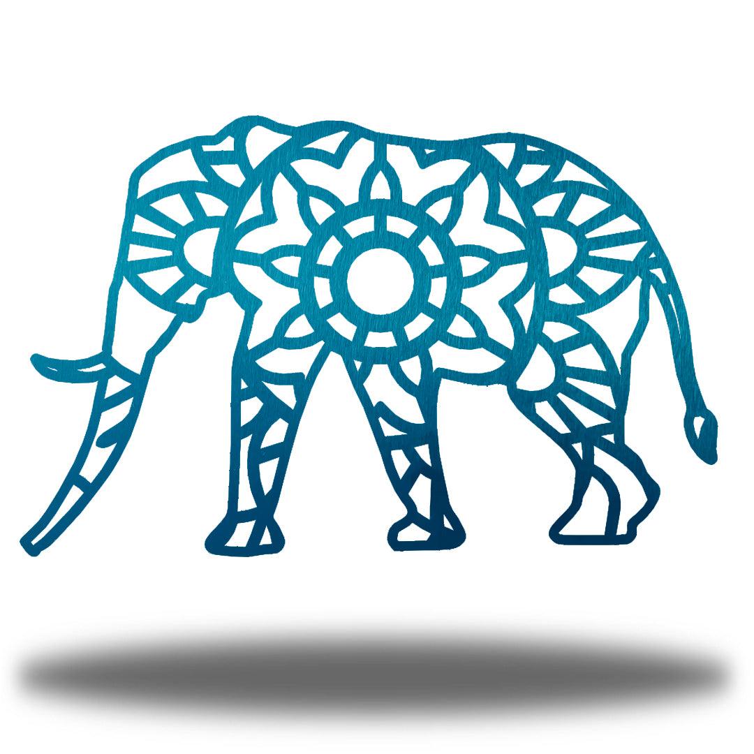 Riverside Designs-Elephant Mandala-Metal Wall Art Décor