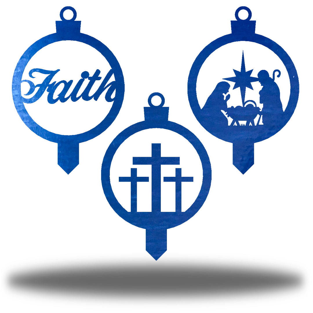 Riverside Designs-Faith Ornament Stake Bundle-Metal Wall Art Décor