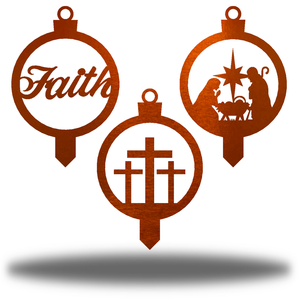 Riverside Designs-Faith Ornament Stake Bundle-Metal Wall Art Décor