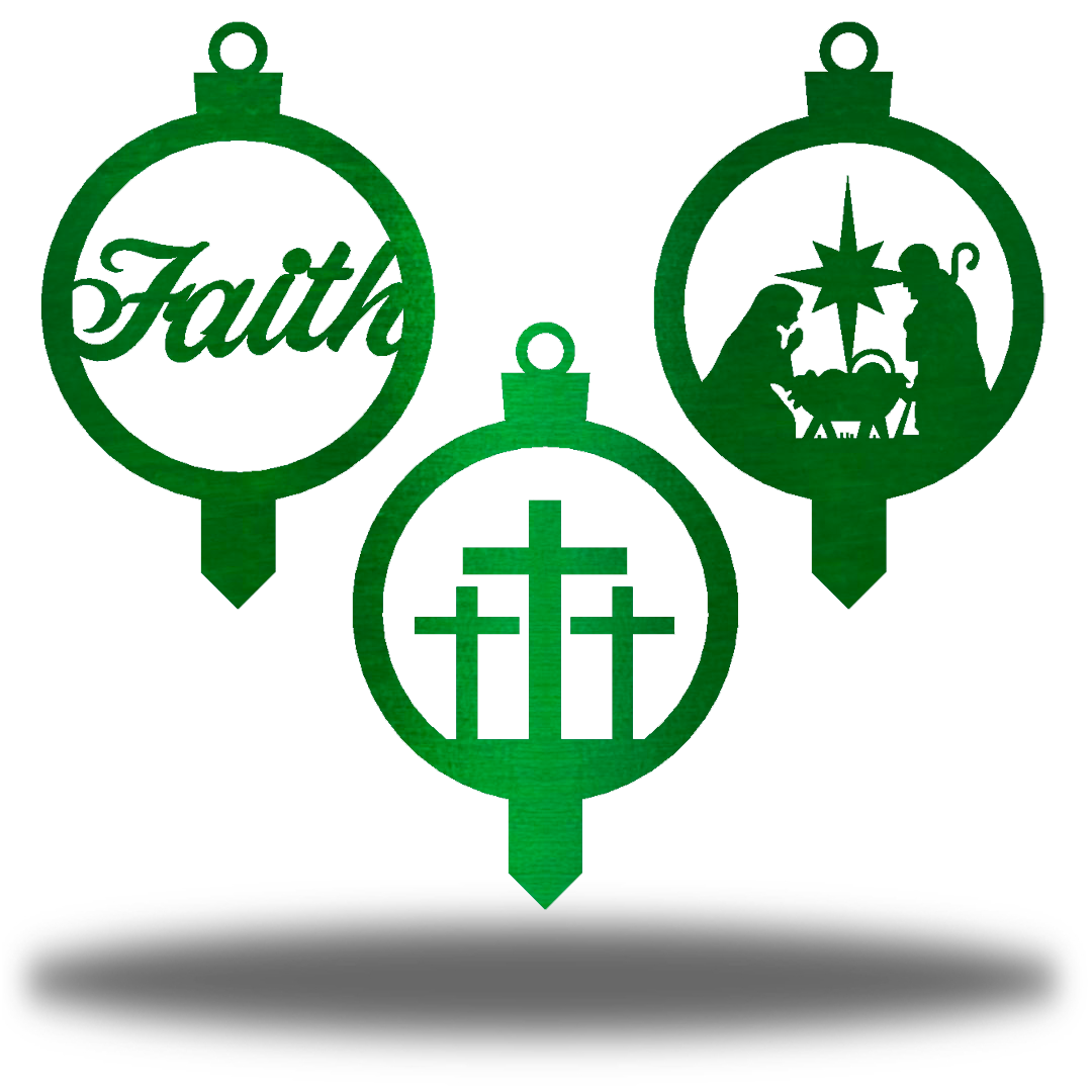 Riverside Designs-Faith Ornament Stake Bundle-Metal Wall Art Décor