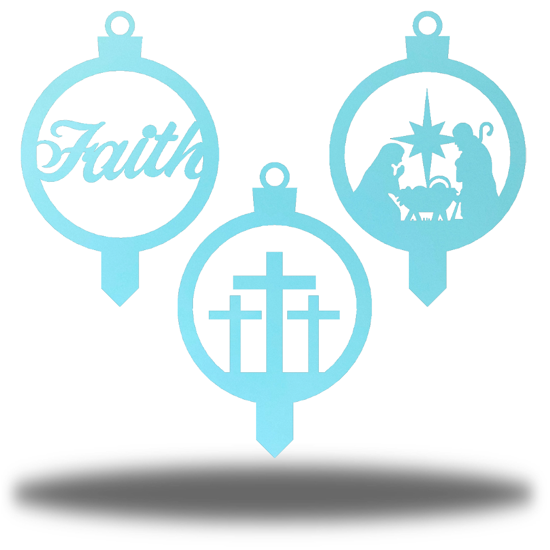 Riverside Designs-Faith Ornament Stake Bundle-Metal Wall Art Décor