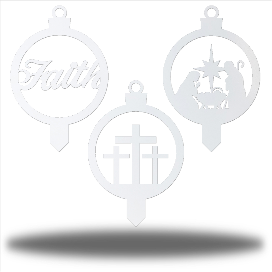 Riverside Designs-Faith Ornament Stake Bundle-Metal Wall Art Décor