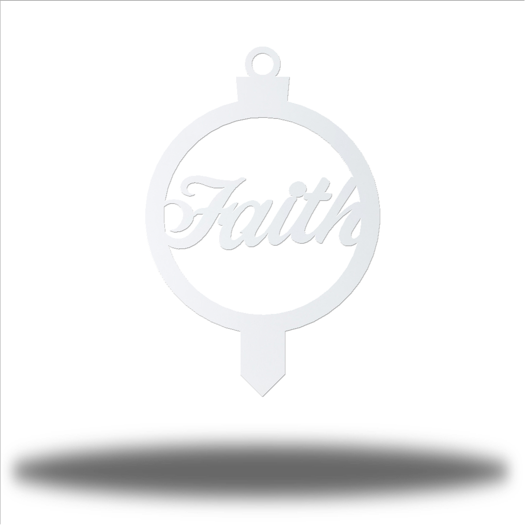 Riverside Designs-Faith Ornament Stake-Metal Wall Art Décor